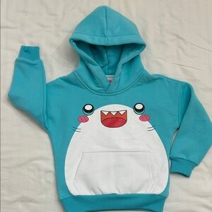 New LankyBox Thicc Shark Hooded Sweatshirt Unisex Boy Girl  YS Child 5